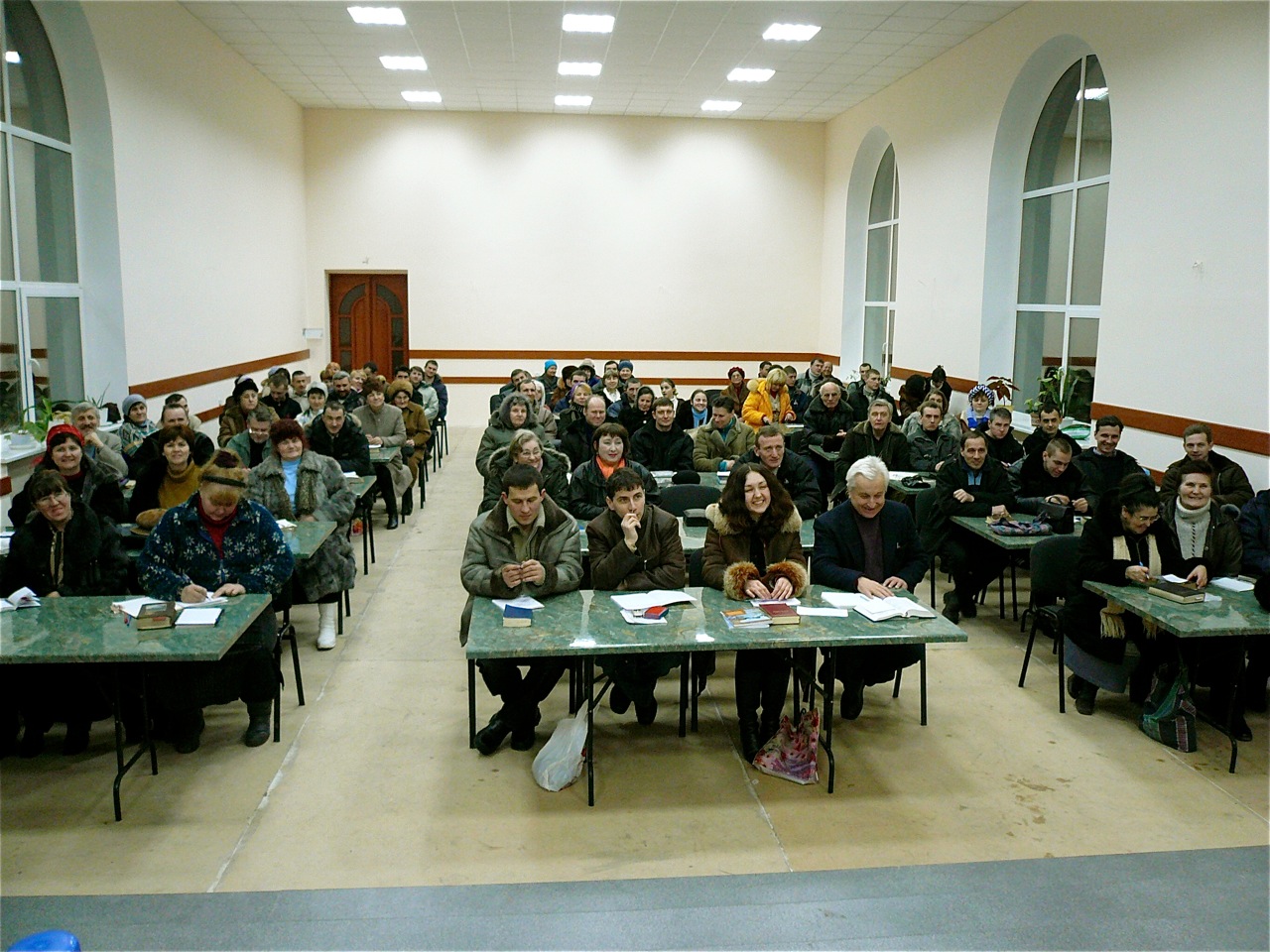 Bible Shool in Slavyansk, Ukraine